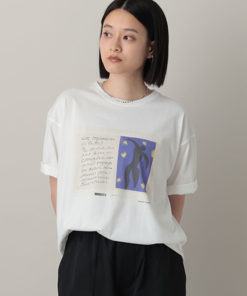 A part by（アパートバイ）の「HenriMatisse_Tシャツ（Tシャツ/カットソー・レディース・オフホワイト/ホワイト系その他5・FREE）」の4枚目の写真
