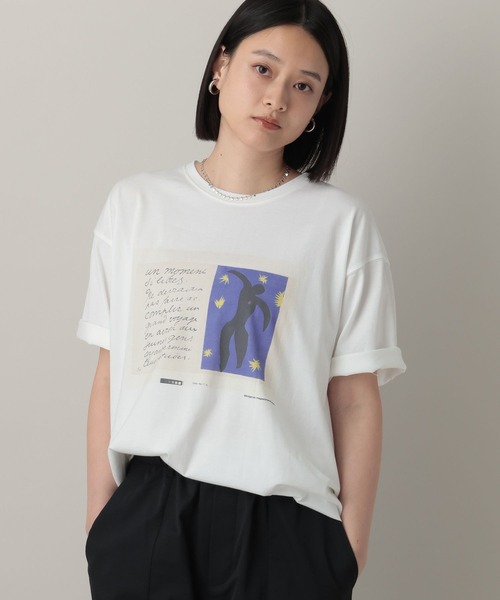 A part by（アパートバイ）の「HenriMatisse_Tシャツ（Tシャツ/カットソー・レディース・オフホワイト/ホワイト系その他5・FREE）」の6枚目の写真