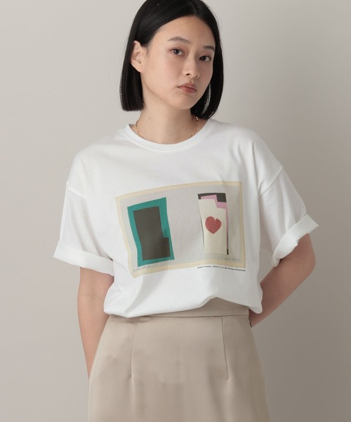 A part by（アパートバイ）の「HenriMatisse_Tシャツ（Tシャツ/カットソー・レディース・オフホワイト/ホワイト系その他5・FREE）」の9枚目の写真