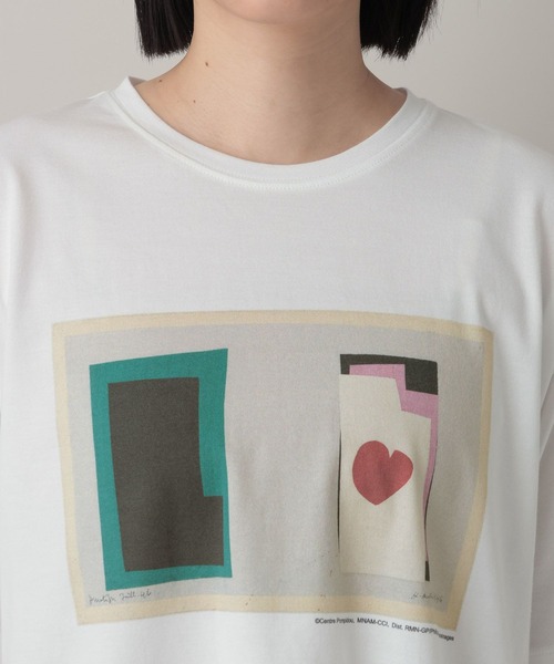 A part by（アパートバイ）の「HenriMatisse_Tシャツ（Tシャツ/カットソー・レディース・オフホワイト/ホワイト系その他5・FREE）」の15枚目の写真