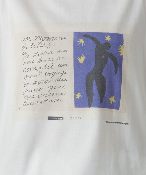 A part by（アパートバイ）の「HenriMatisse_Tシャツ（Tシャツ/カットソー・レディース・オフホワイト/ホワイト系その他5・FREE）」の20枚目の写真
