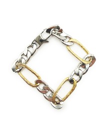 Import & Select（インポートアンドセレクト）の「KISHOKACHI 希少価値 ハワイアンコンビネーションデザインステンレスブレスレッド（ブレスレット）」