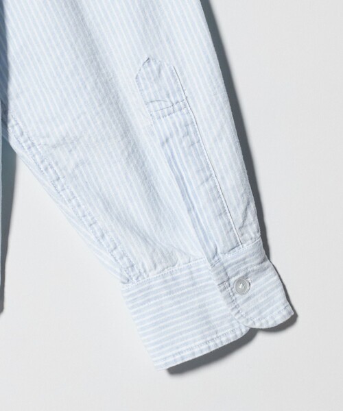 California General Store（California General Store）の「＜CGS.＞インディゴ シャンブレーストライプ ボタンダウン シャツ（シャツ/ブラウス・メンズ・ライトブルー・L/M/S）」の4枚目の写真