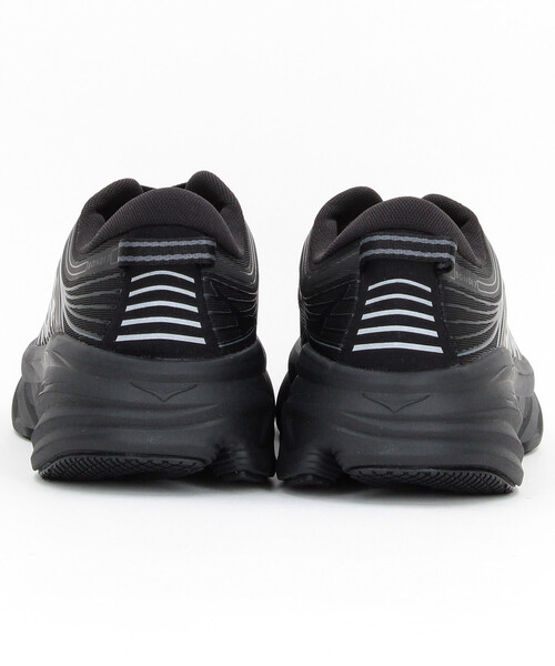 HOKA（ホカ）の「HOKA/ホカ BONDI 7【26.0-28.0cm】（スニーカー・メンズ・ブラック・8/9/10）」の4枚目の写真