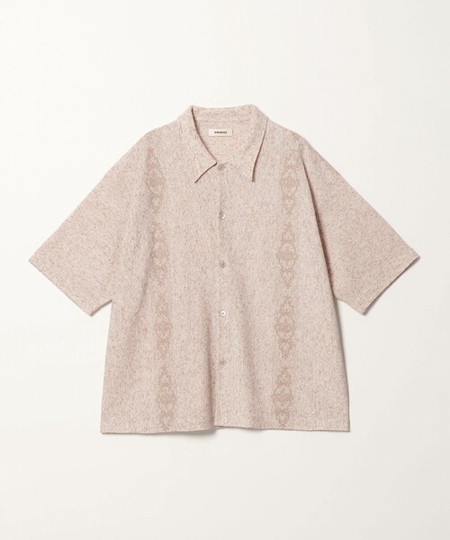 BEAUTY&YOUTH UNITED ARROWS(ビューティーアンドユースユナイテッドアローズ)の「<OWNESS>キューバ ショートスリーブ ニット シャツ(カーディガン/ボレロ・メンズ・ナチュラル/ダークグレー・M/L/S)」の14枚目の写真