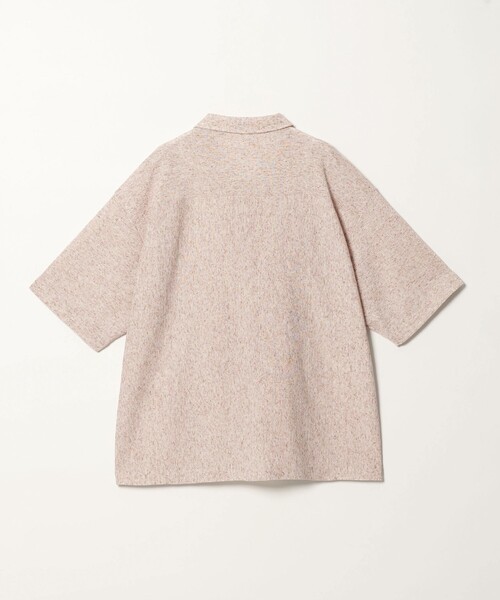 BEAUTY&YOUTH UNITED ARROWS(ビューティーアンドユースユナイテッドアローズ)の「<OWNESS>キューバ ショートスリーブ ニット シャツ(カーディガン/ボレロ・メンズ・ナチュラル/ダークグレー・M/L/S)」の15枚目の写真