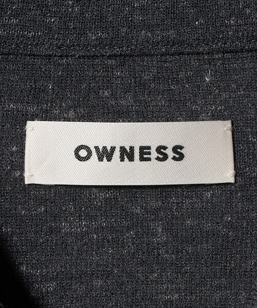 BEAUTY&YOUTH UNITED ARROWS(ビューティーアンドユースユナイテッドアローズ)の「<OWNESS>キューバ ショートスリーブ ニット シャツ(カーディガン/ボレロ・メンズ・ナチュラル/ダークグレー・M/L/S)」の18枚目の写真