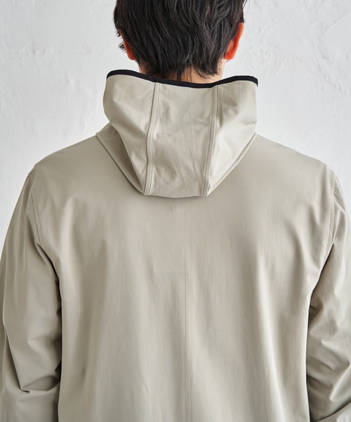 ikka(イッカ)の「【吸水速乾/UVカット】ドライメッシュZIPパーカ(パーカー・メンズ・ベージュ/ネイビー/チャコール/カーキ・XL/L/M/S)」の8枚目の写真