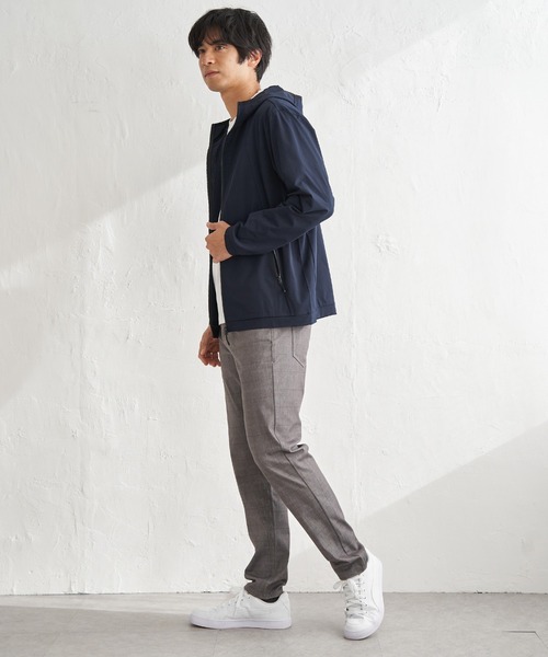 ikka(イッカ)の「【吸水速乾/UVカット】ドライメッシュZIPパーカ(パーカー・メンズ・ベージュ/ネイビー/チャコール/カーキ・XL/L/M/S)」の22枚目の写真