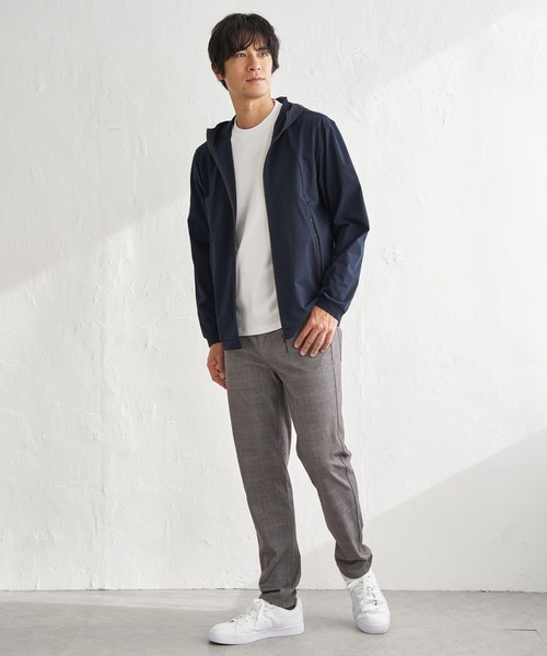 ikka(イッカ)の「【吸水速乾/UVカット】ドライメッシュZIPパーカ(パーカー・メンズ・ベージュ/ネイビー/チャコール/カーキ・XL/L/M/S)」の21枚目の写真