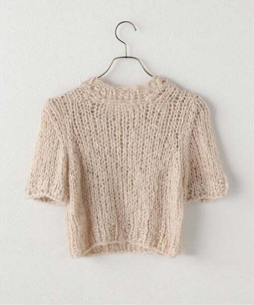 plage(プラージュ)の「ISOBEL CLEO / イザベルクリオ SILK THE CLASSIC TEE ニット(ニット/セーター・レディース・ネイビー・FREE)」の10枚目の写真