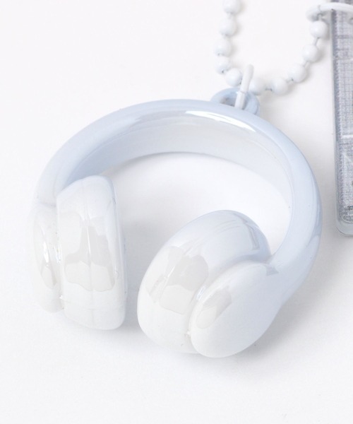 BAYFLOW（ベイフロー）の「BFヘッドホンチャーム（キーホルダー・レディース・ブラック/ピンク/ホワイト・0）」の7枚目の写真