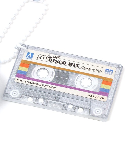 BAYFLOW（ベイフロー）の「BFヘッドホンチャーム（キーホルダー・レディース・ブラック/ピンク/ホワイト・0）」の8枚目の写真