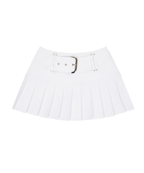 LUVISTRUE(ラヴイズトゥルー)の「EL MINI PLEATS SKIRT(WHITE)(スカート・レディース・その他・FREE)」の2枚目の写真