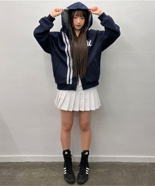 LUVISTRUE(ラヴイズトゥルー)の「EL MINI PLEATS SKIRT(WHITE)(スカート・レディース・その他・FREE)」の12枚目の写真