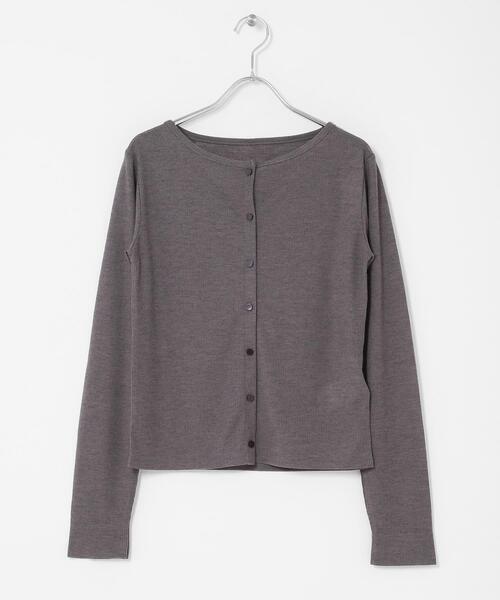 SENSE OF PLACE by URBAN RESEARCH(センスオブプレイスバイアーバンリサーチ)の「アンサンブルカットトップ(Tシャツ/カットソー・レディース・アイボリー/チャコールグレー/ブルー・ONE)」の11枚目の写真