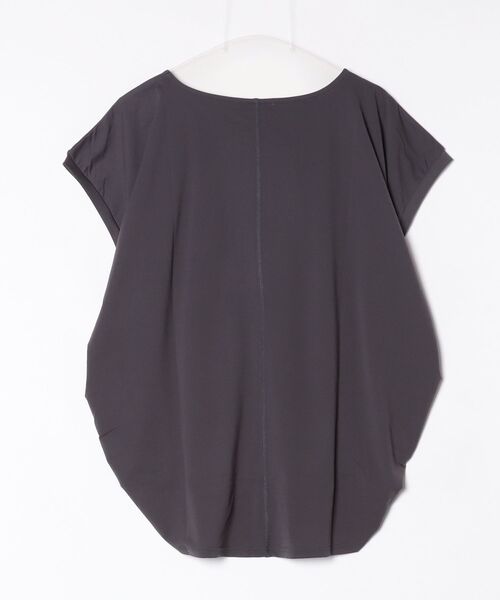 Julier Yoga and Relax(ジュリエヨガアンドリラックス)の「Julier (定番)ライトプライムドレープトップス(Tシャツ/カットソー・レディース・ネイビー/チャコール/ラベンダー/ホワイト・FREE)」の19枚目の写真