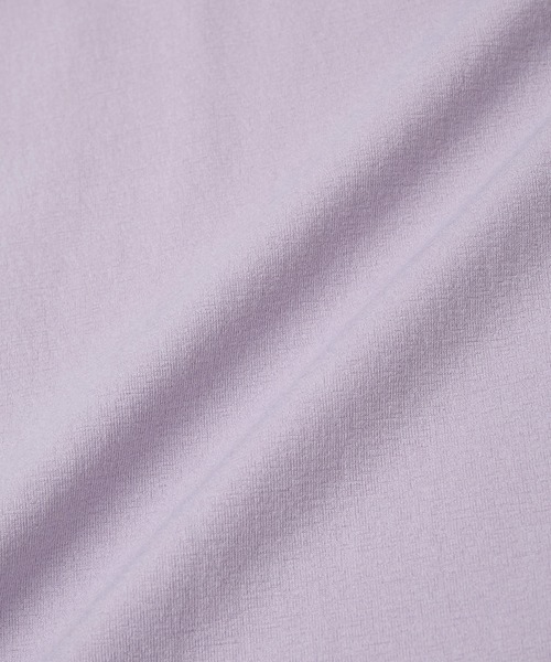 Julier Yoga and Relax(ジュリエヨガアンドリラックス)の「Julier (定番)ライトプライムドレープトップス(Tシャツ/カットソー・レディース・ネイビー/チャコール/ラベンダー/ホワイト・FREE)」の17枚目の写真