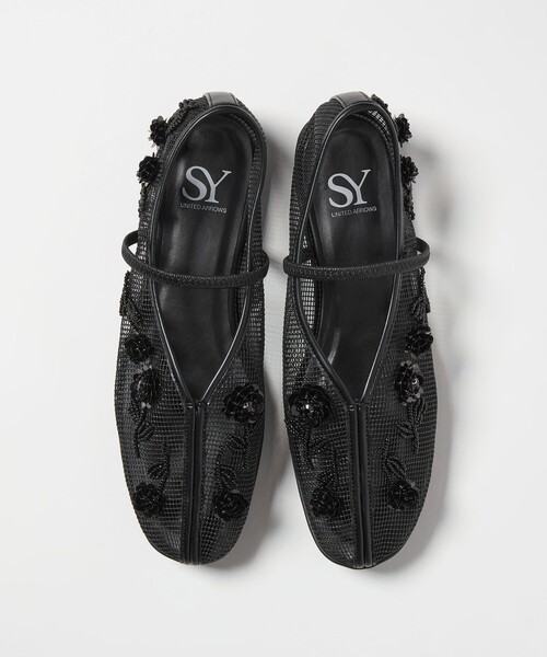 SY UNITED ARROWS（シーユナイテッドアローズ）の「＜SY＞ フラワーメッシュチャイナ フラット20↑（バレエシューズ・レディース・ダークブラウン/ピンク/その他1/シルバー/ブラック・24cm/23.5cm/23cm/22.5cm/25cm/24.5cm）」の18枚目の写真