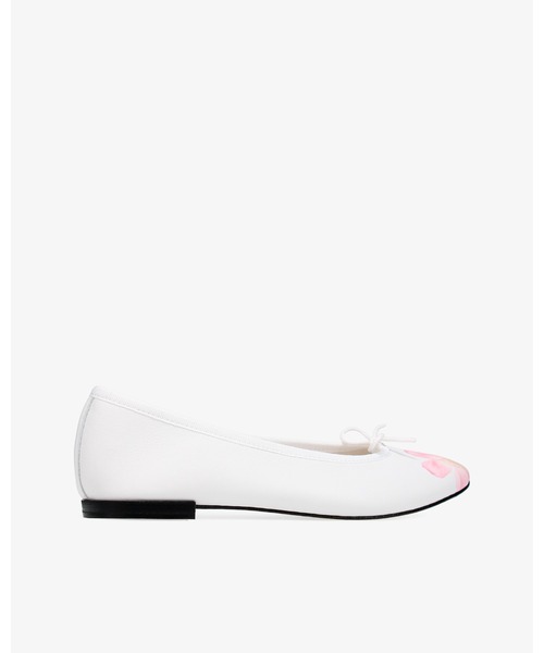 Repetto(レペット)の「Cendrillon Haute バレエフラット - EUサイズ / V374HRB(バレエシューズ・レディース・ホワイト・34/35/35.5/36/36.5/37/37.5/38/38.5/39/40)」の4枚目の写真