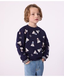PETIT BATEAU（プチバトー）の「プリントスウェットプルオーバー（スウェット）」