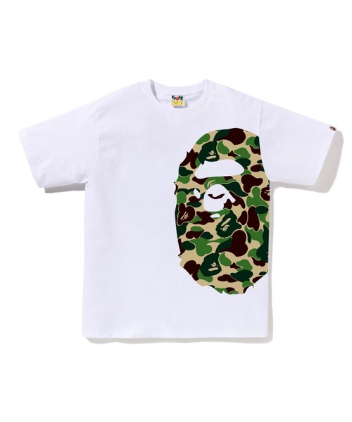 ABC CAMO SIDE BIG APE HEAD TEE（Tシャツ/カットソー）｜A BATHING