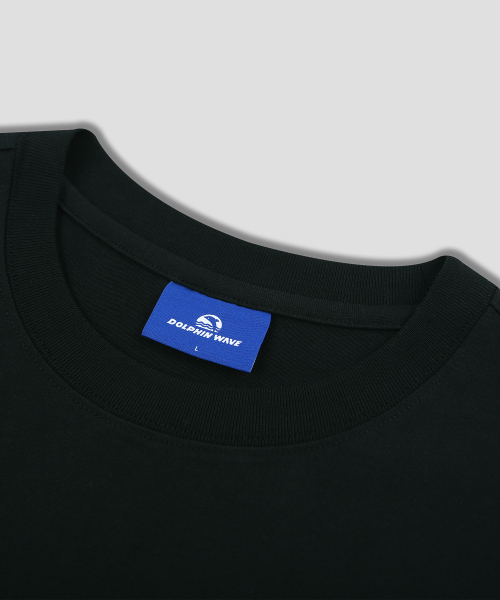 DOLPHIN WAVE APPAREL(ドルフィンウェーブアパレル)の「ドルフィンルーズクロップ半袖Tシャツブラック(Tシャツ/カットソー・メンズ・その他・LARGE/MEDIUM/X-LARGE)」の3枚目の写真