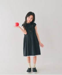 NHT（エヌエイチティー）の「NHT/エヌエイチティー ギャザー ワンピース（ワンピース）」