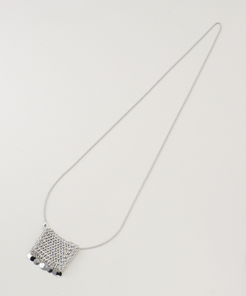 SLOBE IENA（スローブイエナ）の「SLOBE シルバーミニポーチネックレス（ネックレス・レディース・シルバー・FREE）」の2枚目の写真