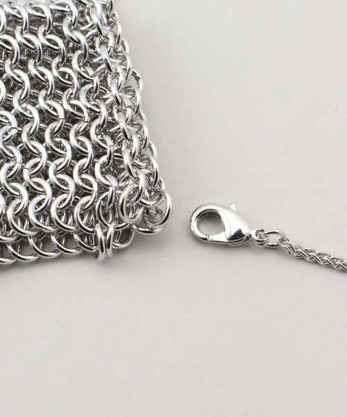 SLOBE IENA（スローブイエナ）の「SLOBE シルバーミニポーチネックレス（ネックレス・レディース・シルバー・FREE）」の4枚目の写真