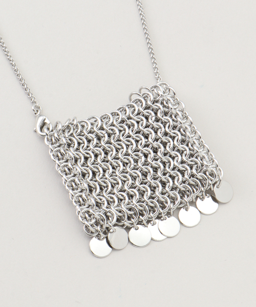 SLOBE IENA（スローブイエナ）の「SLOBE シルバーミニポーチネックレス（ネックレス・レディース・シルバー・FREE）」の5枚目の写真