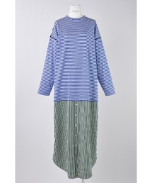 ENFOLD | STRIPE DRESS(ワンピース)