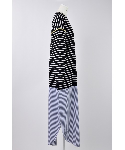 ENFOLD（エンフォルド）の「STRIPE DRESS（ワンピース・レディース・ホワイト/ブラック/ブルー・38/36）」の14枚目の写真