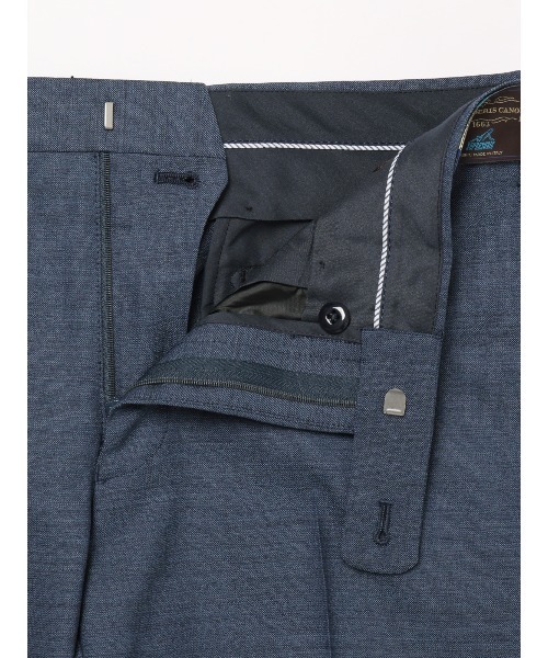 SUIT SQUARE(スーツスクエア)の「テーパードパンツ CANONICO SUPERSONIC トロピカルウール 無地(スラックス・メンズ・ブルー/ベージュ/ネイビー・3L/LL/L/M/S)」の17枚目の写真