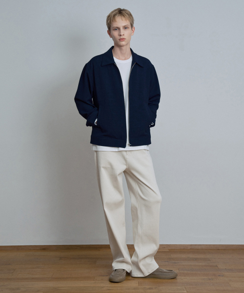 MINDBRIDGE（マインドブリッジ）の「ワイドエクリュデニムパンツ（デニムパンツ・メンズ・アイボリー・36/34/32/30/31/33/29）」の3枚目の写真