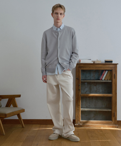 MINDBRIDGE（マインドブリッジ）の「ワイドエクリュデニムパンツ（デニムパンツ・メンズ・アイボリー・36/34/32/30/31/33/29）」の5枚目の写真