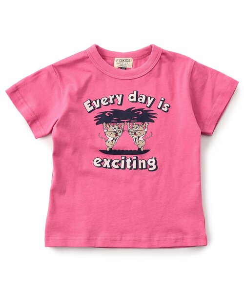 F.O.KIDS(エフオーキッズ)の「カラバリグラフィックTシャツ(Tシャツ/カットソー・キッズ・グレー/オフホワイト/その他12/ブラック/キナリ/ミント/ネイビー/その他11/ピンク/ライム・80/90/100/110/120/130/140/150/160)」の8枚目の写真