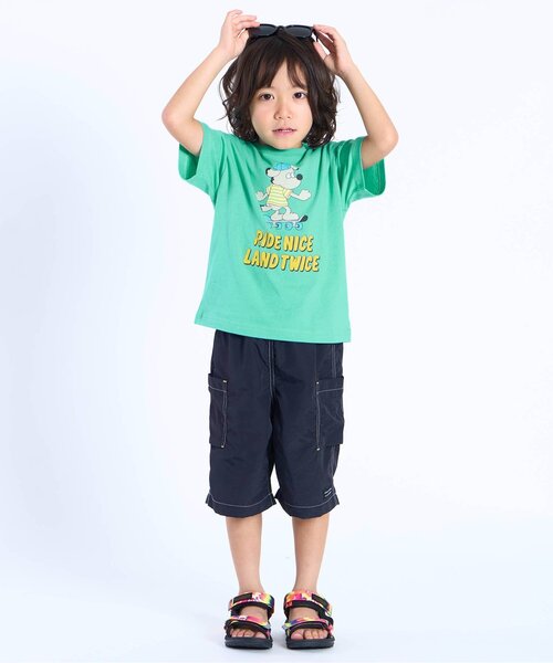 F.O.KIDS(エフオーキッズ)の「カラバリグラフィックTシャツ(Tシャツ/カットソー・キッズ・グレー/オフホワイト/その他12/ブラック/キナリ/ミント/ネイビー/その他11/ピンク/ライム・80/90/100/110/120/130/140/150/160)」の21枚目の写真