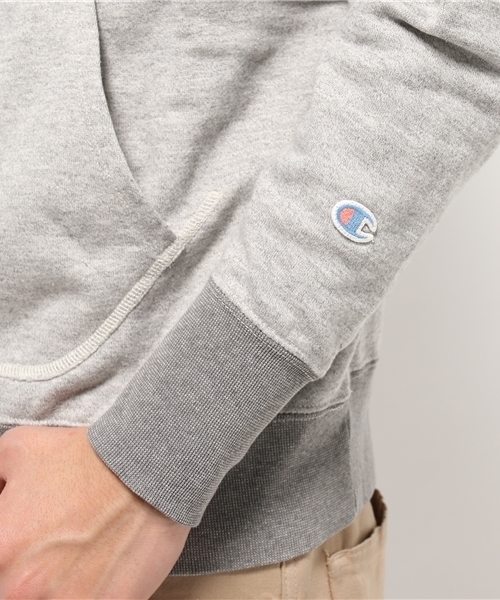 Champion(チャンピオン)の「【Champion/チャンピオン】メンズ ロチェスター プルオーバースウェットパーカー(パーカー・メンズ・グレー系その他/ネイビー/マルーン/イエロー系その他・LARGE/MEDIUM/X-LARGE)」の9枚目の写真