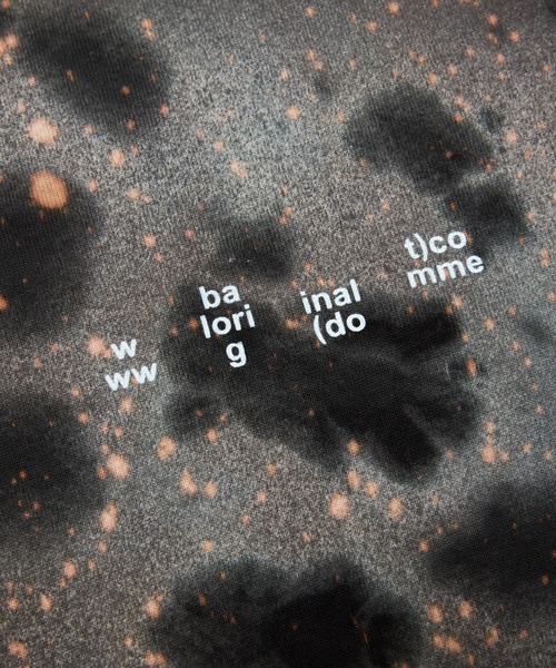 BAL（バル）の「LOGO TIE DYE LS TEE by YUKIDYE（Tシャツ/カットソー・メンズ・グレー・3/2/1）」の5枚目の写真