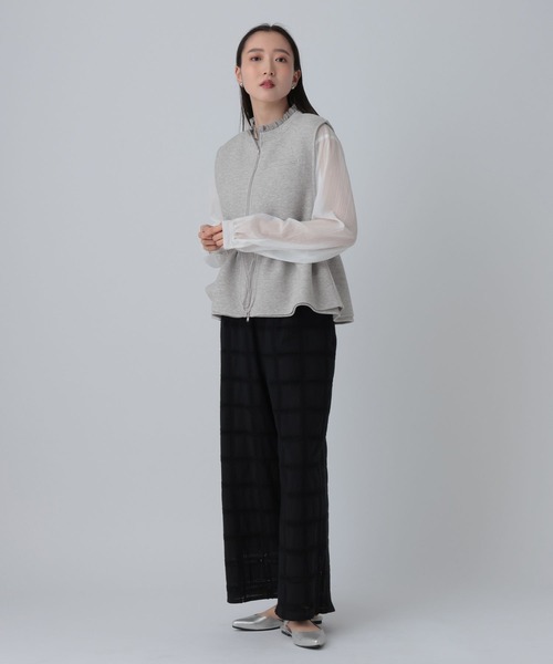 LEPSIM（レプシィム）の「パフエアドロストベスト　647556（ベスト・レディース・グレー/ブラック・FREE）」の11枚目の写真