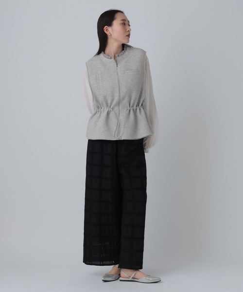 LEPSIM（レプシィム）の「パフエアドロストベスト　647556（ベスト・レディース・グレー/ブラック・FREE）」の12枚目の写真