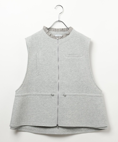 LEPSIM（レプシィム）の「パフエアドロストベスト　647556（ベスト・レディース・グレー/ブラック・FREE）」の3枚目の写真
