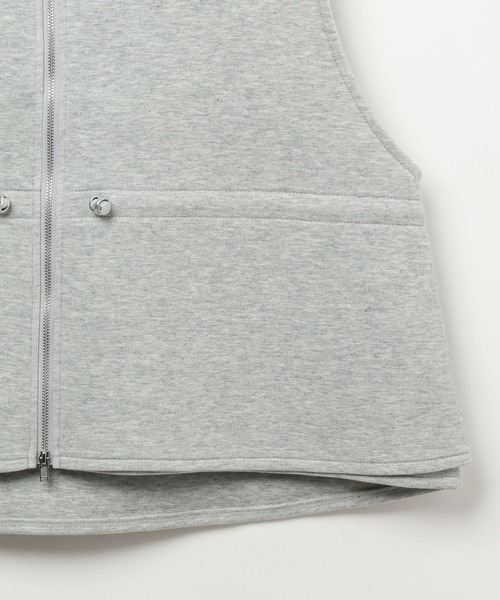 LEPSIM（レプシィム）の「パフエアドロストベスト　647556（ベスト・レディース・グレー/ブラック・FREE）」の7枚目の写真