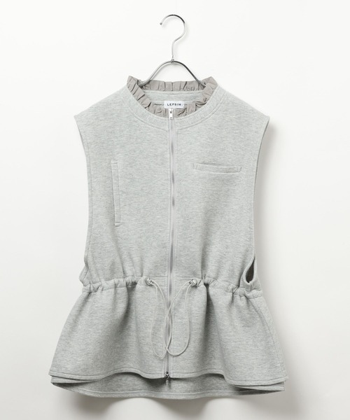 LEPSIM（レプシィム）の「パフエアドロストベスト　647556（ベスト・レディース・グレー/ブラック・FREE）」の20枚目の写真