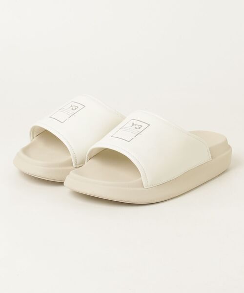 Y-3（ワイスリー）の「Y-3 SLIDE（サンダル・メンズ・ホワイト・22.5cm/23.5cm/24.5cm/25.5cm/26.5cm/27.5cm/28.5cm/29.5cm）」の4枚目の写真