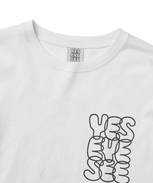 YESEYESEE(イエスアイシー)の「C-Logo Tee(Tシャツ/カットソー・メンズ・ネイビー/カーキ/ブラック/ホワイト/ライトグリーン・XL/L/M/S)」の7枚目の写真