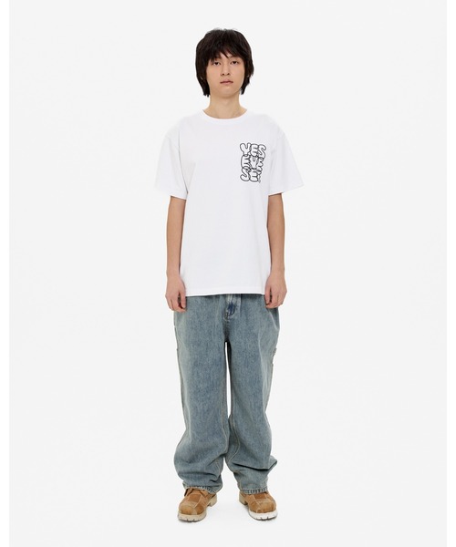 YESEYESEE(イエスアイシー)の「C-Logo Tee(Tシャツ/カットソー・メンズ・ネイビー/カーキ/ブラック/ホワイト/ライトグリーン・XL/L/M/S)」の10枚目の写真