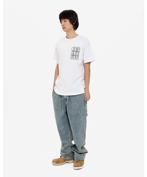 YESEYESEE(イエスアイシー)の「C-Logo Tee(Tシャツ/カットソー・メンズ・ネイビー/カーキ/ブラック/ホワイト/ライトグリーン・XL/L/M/S)」の11枚目の写真