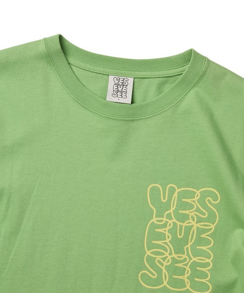 YESEYESEE(イエスアイシー)の「C-Logo Tee(Tシャツ/カットソー・メンズ・ネイビー/カーキ/ブラック/ホワイト/ライトグリーン・XL/L/M/S)」の21枚目の写真